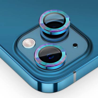 VOSKI Back Camera Lens Ring Guard Protector for iPhone 13 Aluminum Alloy Anti Scratch Camera Lens Protector Ring