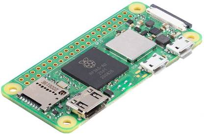 Raspberry Pi Zero 2 W 512MB RAM with Inbuilt Wi-Fi & Bluetooth AM1Socket Nano-ITX ARMv7 Chipset DDR2 Motherboard for Desktop
