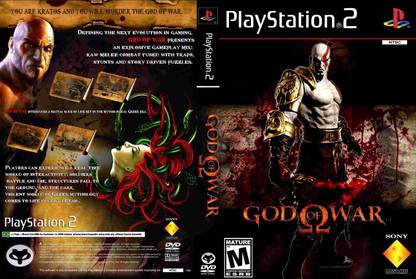 Techglow GODOFWAR 1 FULL GAME PLAYSTATION 2 in dvd video game (techglow)