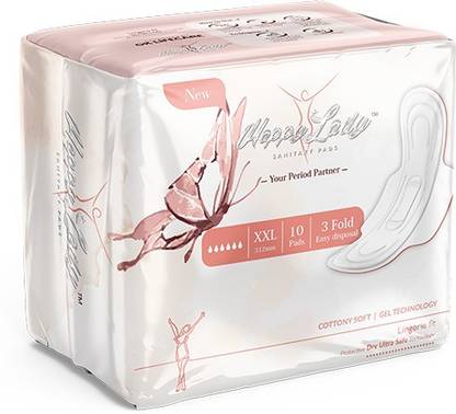 OK LIfe Care HAPPY LADY PADS XXL Sanitary Pad
