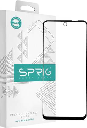 Sprig Edge To Edge Tempered Glass for Sprig Edge To Edge Tempered Glass for Motorola G42, Moto G42, G42 (Pack of 1)
