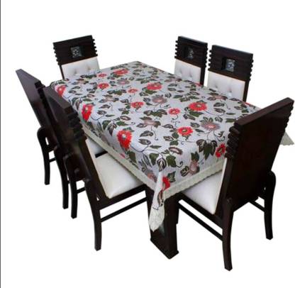 WIN WORLD Solid 4 Seater Table Cover