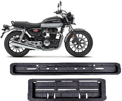 Aretas Honda Haness CB350 Bike Number Plate