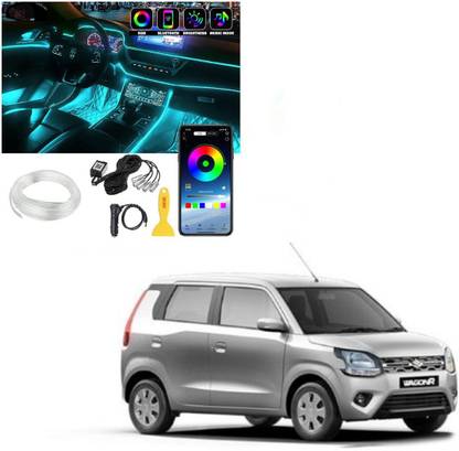 AUTOGARH LED Interior Strip Multicolor Lighting Kit With Bluetooth App For Chevrolet nova Car Fancy Lights