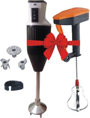 kichanrani 350 W Black Hand Blender, Electric Whisk