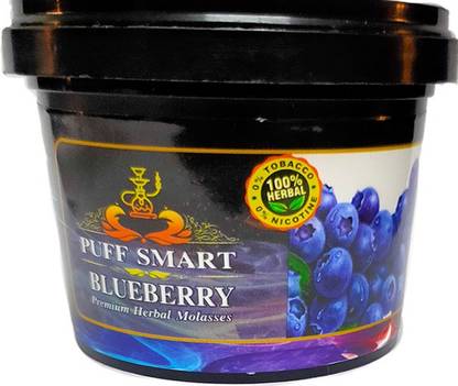 Puff Smart Premium Herbal 100g Blueberry Hookah Flavor