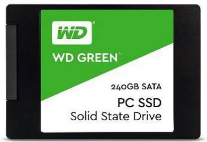 WD 2.5 240 GB Desktop, Laptop, All in One PC's, Network Attached Storage Internal Solid State Drive (SSD) (WD240GBSSD)