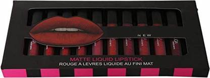 rezmay Insta Beauty Non Transfer Hyper Stay 12 Piece Liquid Matte