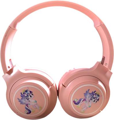 boxi Unicorn Bluetooth Headphone Top Padded Cushions 40 mm Speaker with Quick Charge Smart Headphones
