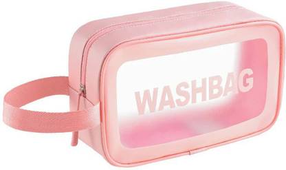 CareVego Travel Toiletry Bag Transparent Organizer Airport Carry-On Checkpoint Storage Travel Toiletry Kit