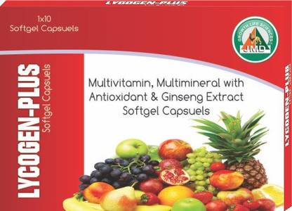 JMD GROWTH LIFE SCIENCES Lycogen Plus Softgel Capsule 10 Capsule