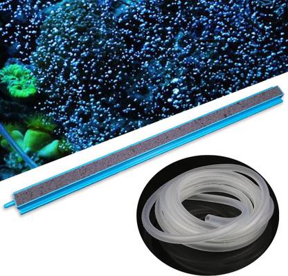VISUAL ARREST Aquarium Air Stone Bubble Curtain Oxygen Diffuser Bar for Fish Tanks Aquarium Air Stone