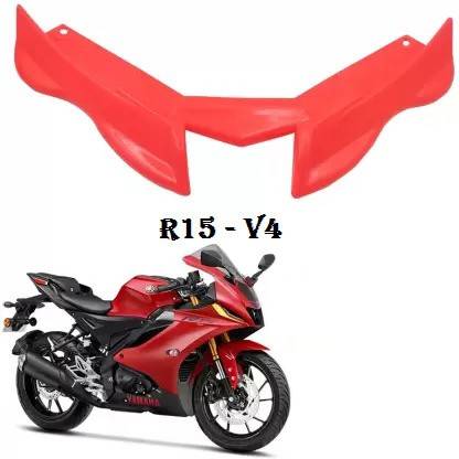 Samite Winglet for Yamaha R15 V4/ R15 M (Red) Bike Fairing Kit Bike Fairing Kit