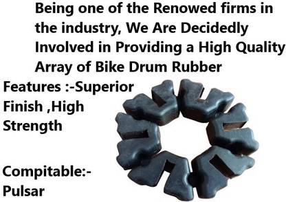 nirwana 1Drum Rubber Wheel for Bike DRUM RUBBER Pulsar Brake Drum  Car Brake Drum