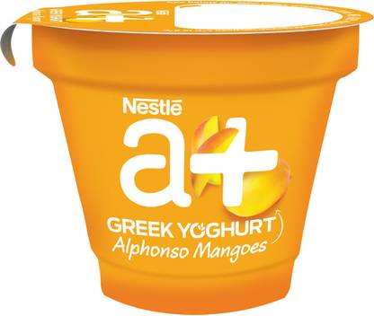 Nestle a+ Greek Flavored Yogurt Mango