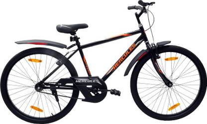 HERCULES Flare RF 26T Black with Neon Orange Graphics 26 T (inch) Mountain/Hardtail Cycle