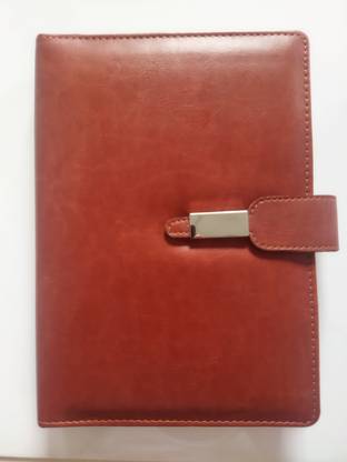 Craftree Personal Organisers WITH MAGNET LOCK FLIP A5 Organizer BOTH SIDE RULE 200 Pages