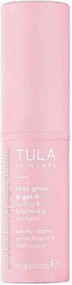Tula Skincare Rose Glow & Get It Cooling & Brightening Eye Balm