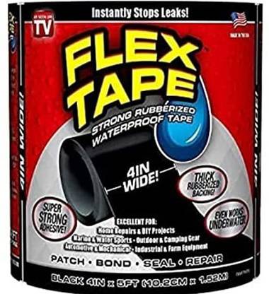 GVJ TRADERS Waterproof Rubberized Seal Sealant Repair Tape to Stop Leakage of Kitchen Sink. 10 cm Anti Slip Tape