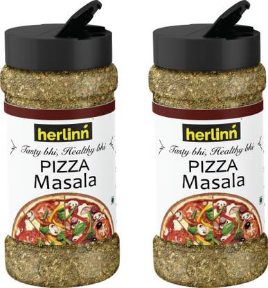 Herlinn herlinń seasoning combo | pizza masala-40g | pizza masala-40g | pack of 2