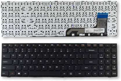 TechSio 100-15IBY 80MJ 100-15 Internal Laptop-size Laptop Keyboard Compatible with Desktop, Laptop, Mac