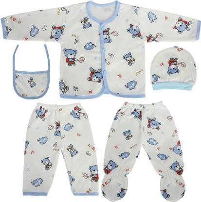PADDY BABY Woolen Winter Wear Clothes Set-(0-3 months)