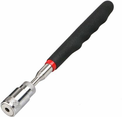 My HomesWorld Magnetic Telescoping Pick Up Tool with LED Light Retriever Wand 19.5 to 68 CM Magnetic Pickup Tool