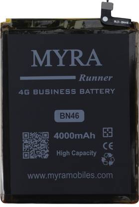 MYRA Mobile Battery For  Xiaomi Bn46 Redmi Y3, Redmi Note 6, Redmi 7, Redmi Note 7 Pro, Redmi Note 8