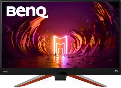 BenQ MOBIUZ 68.58 cm (27 Inch) Quad HD LED Backlit IPS Panel Bezel-Less VESA DisplayHDR400 with Height Adjust-95% DCI-P3, 2Wx2 treVolo Speakers with 5W woofer, HDMI, DP, USB 3.0Hub Gaming Monitor (EX2710Q)