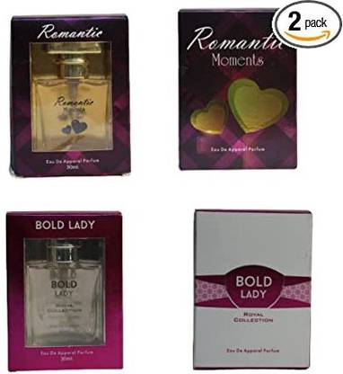 Ankit Enterprises Romantic Moments & Bold Lady Perfume  -  30 ml