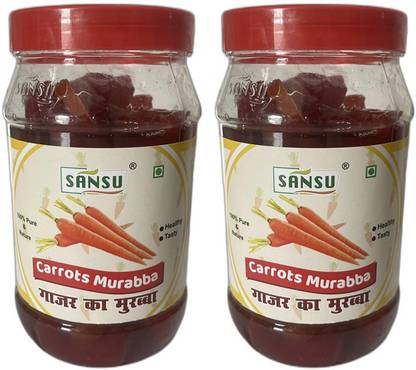 SANSU HEALTH CARE Homemade Organic Carrot Murabba | Carrot Murabba
