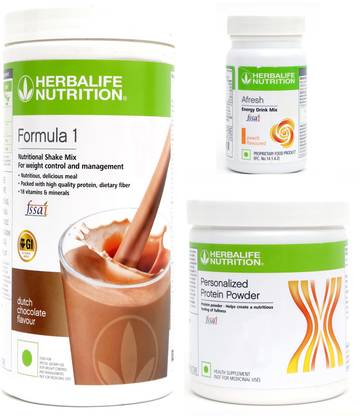 Herbalife Nutrition FORMULA1 CHOCOLATE 500 G PROTIEN 200 G AFRESH ENERGY DRINK PEACH 50 G Whey Protein