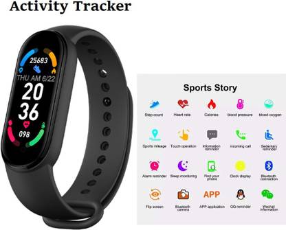 Stybits X77 |M4 Pro With Multi Sports Mode, Sleep Monitor Black Only (Pack Of 1) Smartwatch