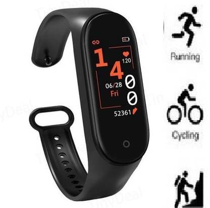 Stybits SW561/ M5 MAX FITNESS TRACKER SLEEP TRACKER BLUETOOTH SMART BAND BLACK