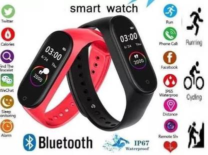 Stybits SW257/ M5 ULTRA MULTI SPORTS STEP COUNT BLUETOOTH SMART BAND BLACK