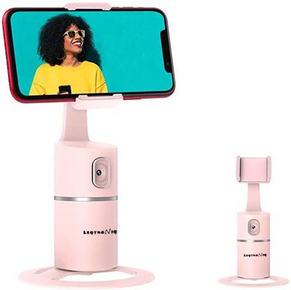 LEQTRONIQ Auto Face Tracking Tripod 360 Rotation Phone Camera Mount Tripod