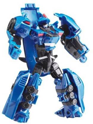 Tobot Mini Captain Zack, Youngtoys Transforming Collectible Vehicle to Robot Animation