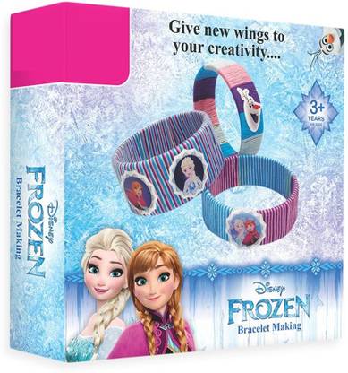 ARNIYAVALA Disney Frozen Bracelet Making DIY Kit using Colourful Tape