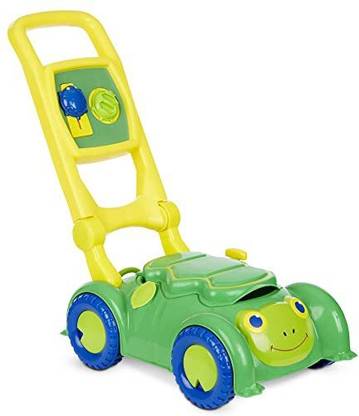 MELISSA & DOUG Sunny Patch Snappy Turtle Lawn Mower - Pretend Play Toy for Kids (FFP)