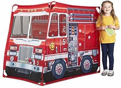 MELISSA & DOUG Fire Truck Play Tent