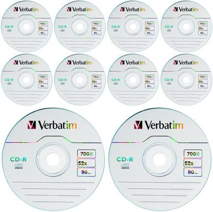 Verbatim CD Recordable PAPER SLEEVES 700 MB