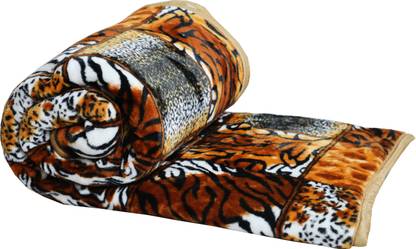 RIAN Animal Single Mink Blanket for  Heavy Winter