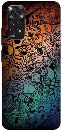 PICHKU Back Cover for REDMI NOTE 11-REEL,MANDALA,ART,ABSTRACT,PATTERN,FUNKY,RANGOLI