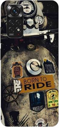 PICHKU Back Cover for POCO M4 PRO 4G-ROYAL,ENFIELD,BULLET,CLASSIC,BIKE,LOVER,RACER,RIDER