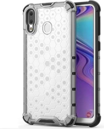 S-Hardline Back Cover for Samsung Galaxy M20, in-Built Honeycomb Pattern
