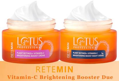 Lotus Professional Retemin Plant retinol + Vitamin C Brightening Booster Due