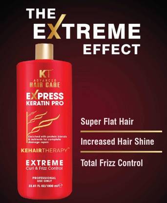 KT Professional Extreme Keratin Pro Extreme Curl & Frizz Control 1000ml