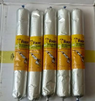 Pidilite Dr. Fixit PU Sealant Pack of 5 (600 ml per Pack) Polyurethane Joint Sealant Crack Filler