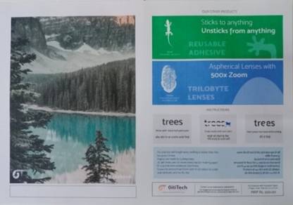 GitiTech ALWRITE series: Rewritable Notebooks A4 Notebook Unruled 4 Pages