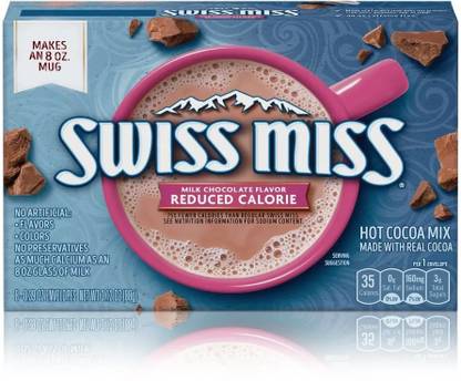 Swiss Miss Milk chocolate flavor reduced calorie hot cocoa mix Nutrition Drink